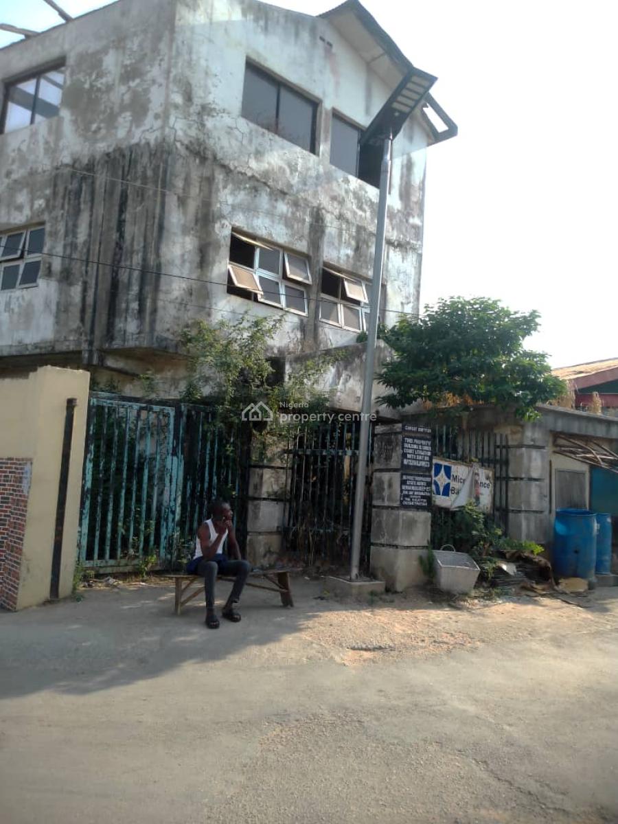 Vacant Possession 2 Storey Building, Okeira, Ogba, Ikeja, Lagos, Block of Flats for Sale
