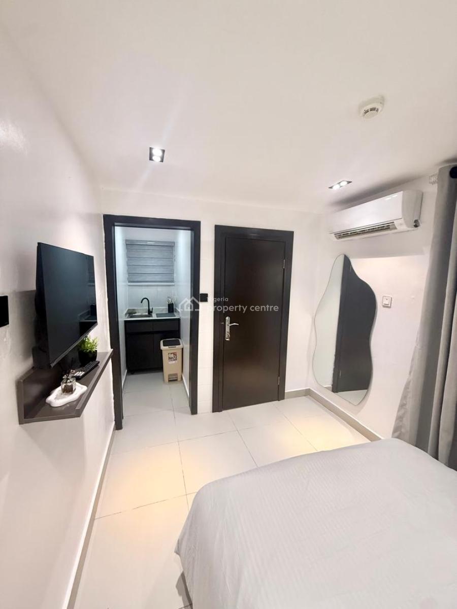 Fully Furnished and Serviced Room Self-contained in a Serene Estate, Glover Road, Ikoyi, Lagos, Self Contain (single Rooms) for Rent