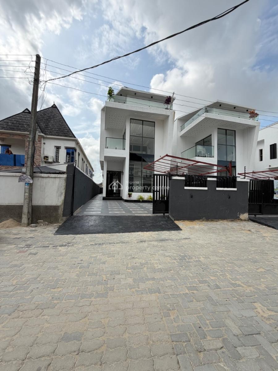 a Well Finished 5 Bedroom Fully Detached Duplex Spacious Compound, Sangotedo, Ajah, Lagos, Detached Duplex for Sale