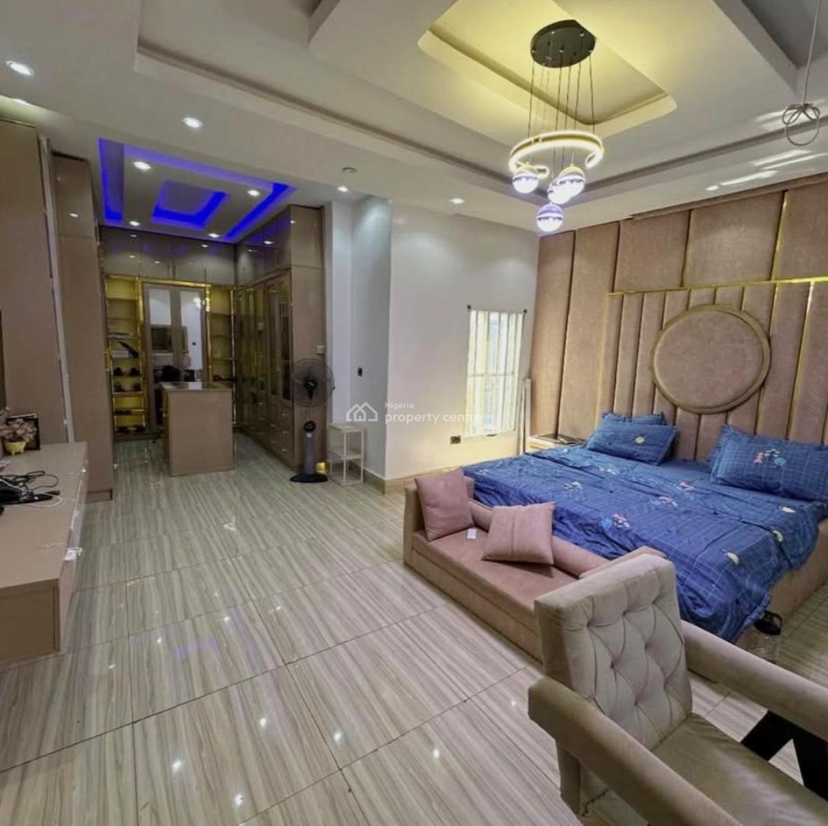 Fully Furnished 6 Bedroom Detached Duplex,pool,gym,cinema,bq,greenery, Karmo, Abuja, Detached Duplex for Sale