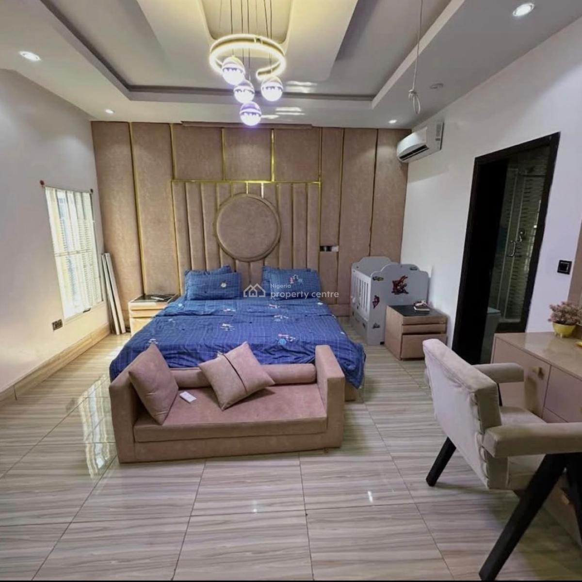 Fully Furnished 6 Bedroom Detached Duplex,pool,gym,cinema,bq,greenery, Karmo, Abuja, Detached Duplex for Sale