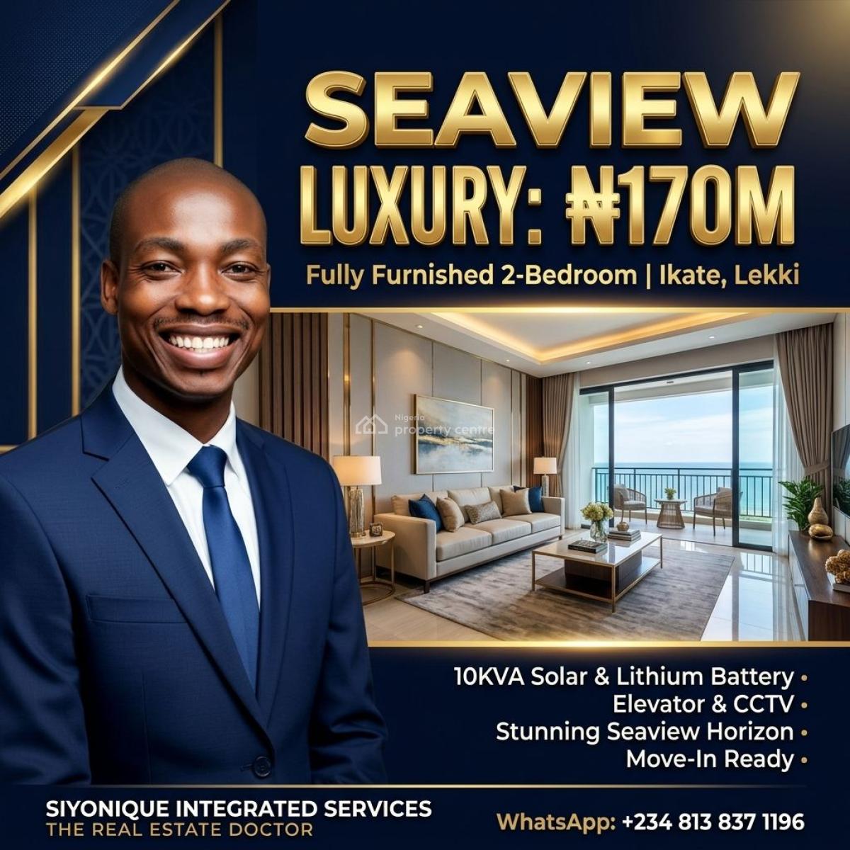 Elevated Living: The Fully Furnished Asset with Private Solar Security, Ikate, Lekki, Lagos, Block of Flats for Sale