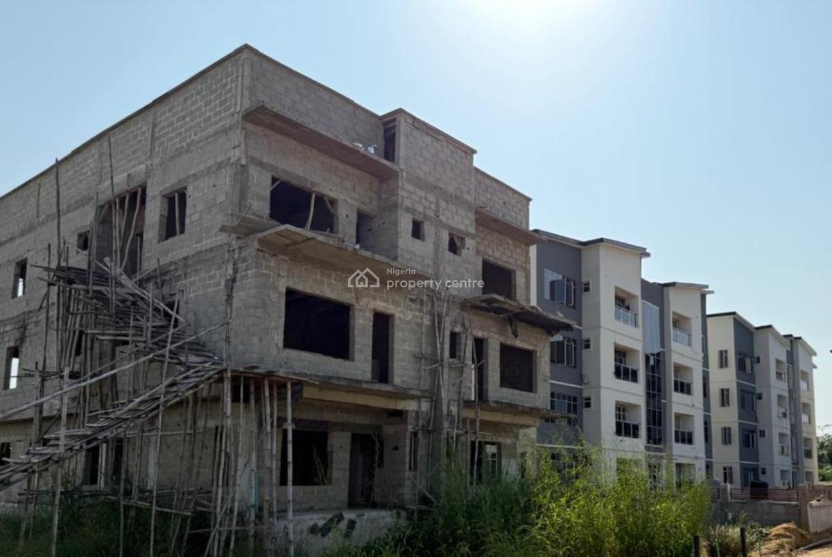 a Shell (carcass) 6 Bedroom Semi Detached Duplex, Amen Estate By Dangote Refinery, Ibeju Lekki, Lagos, Semi-detached Duplex for Sale