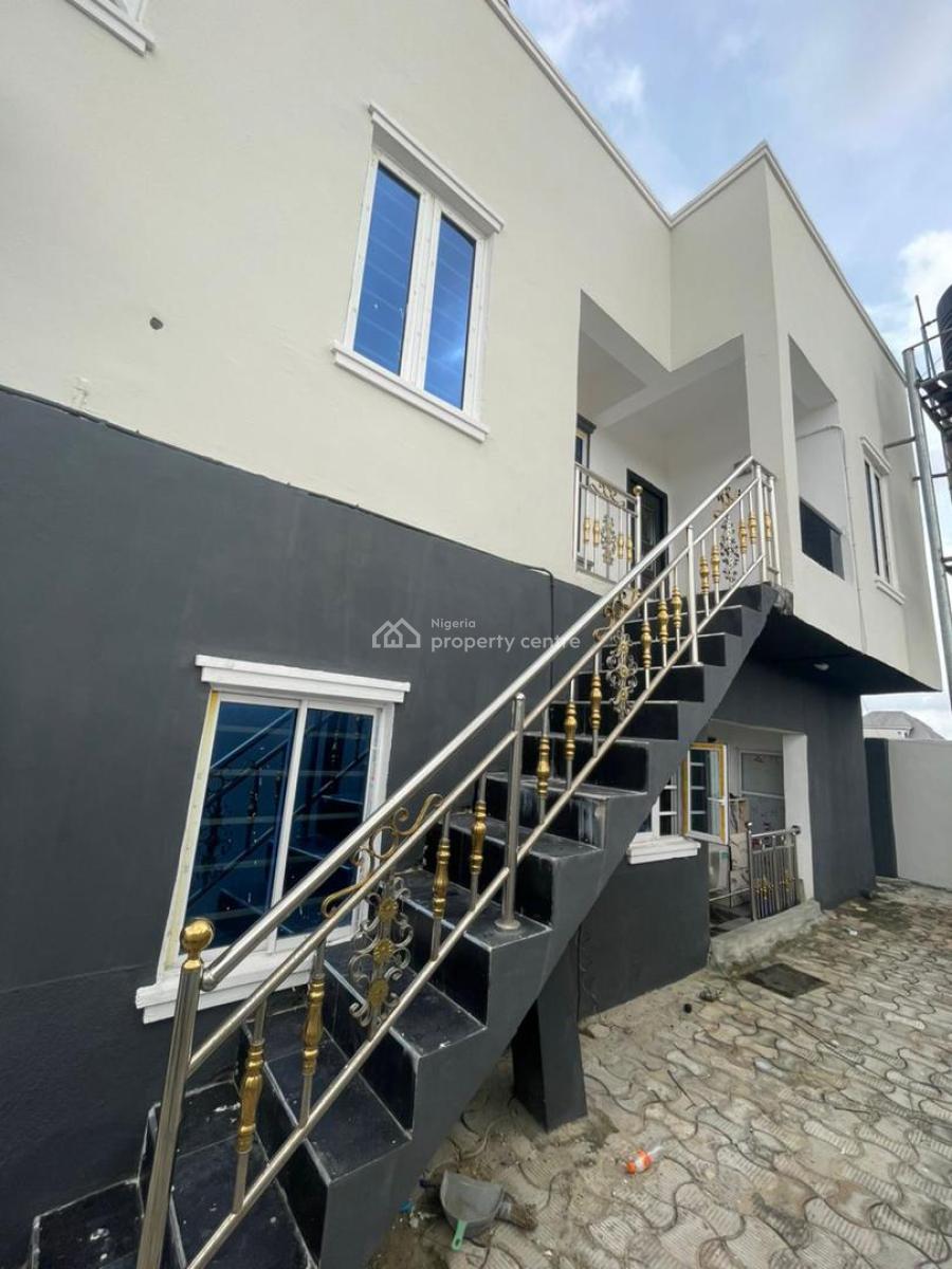 Newly Built 2 Bedroom Upstairs Apartment, United Estate, Sangotedo, Ajah, Lagos, Flat / Apartment for Rent