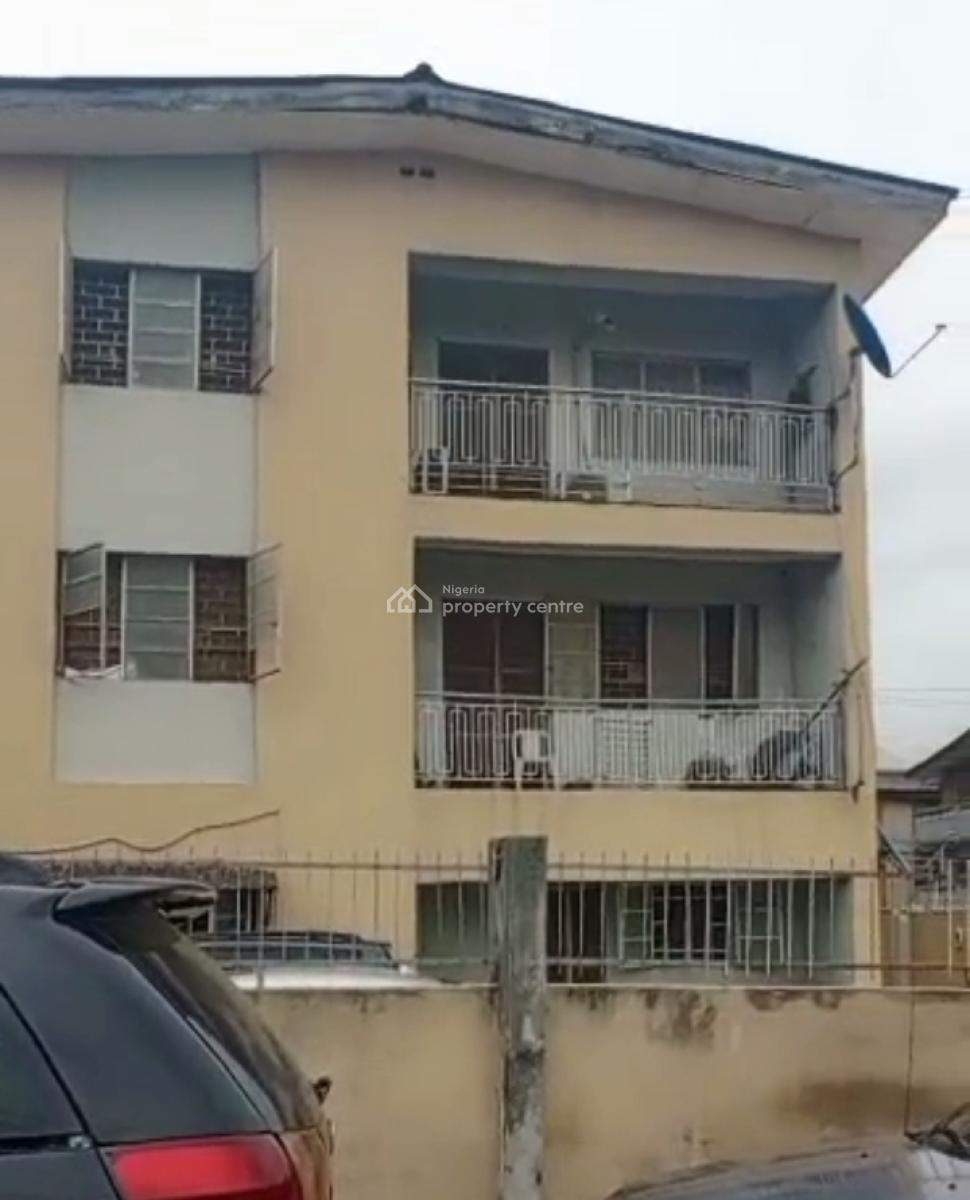 Block of Six Units of 2 Bedroom Flats on Corner-piece Dry Land, By Deeper Life Church Hq, Soluyi, Gbagada, Lagos, Block of Flats for Sale