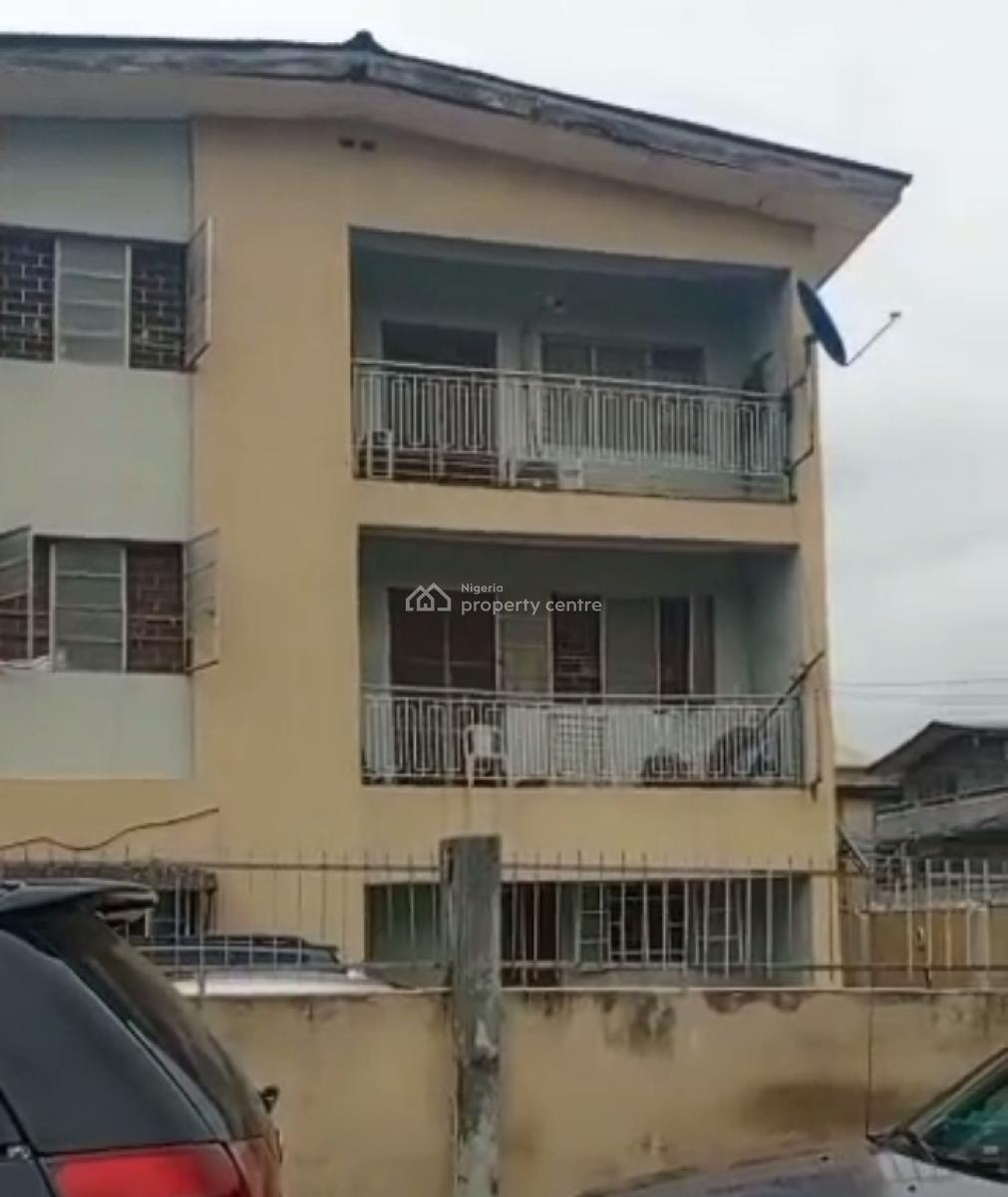 Block of Six Units of 2 Bedroom Flats on Corner-piece Dry Land, By Deeper Life Church Hq, Soluyi, Gbagada, Lagos, Block of Flats for Sale