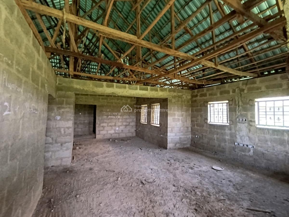 Uncompleted 4 Bedroom Bungalow on a Plot of Land, Idi Ape, Akobo, Ibadan, Oyo, Detached Bungalow for Sale