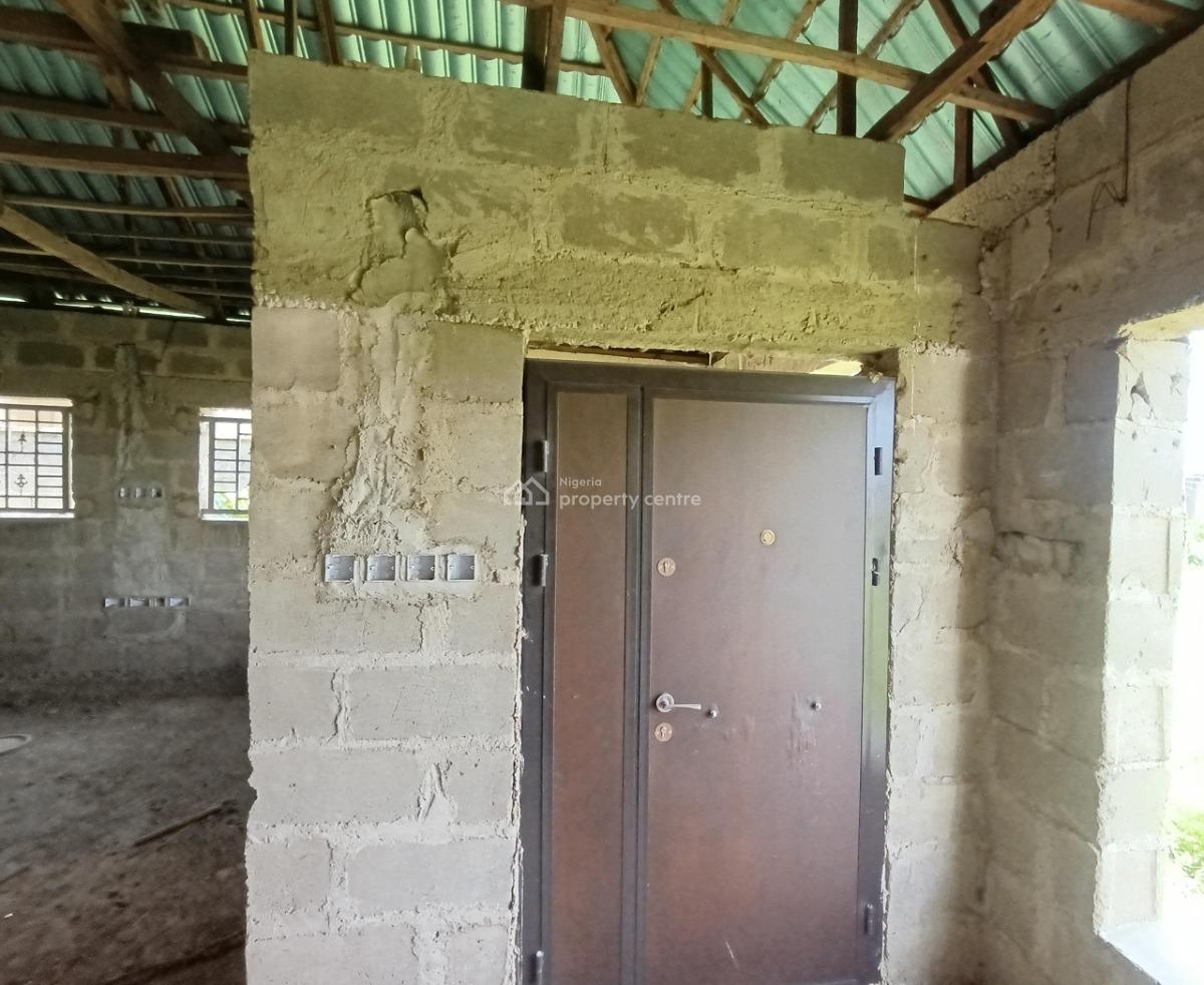 Uncompleted 4 Bedroom Bungalow on a Plot of Land, Idi Ape, Akobo, Ibadan, Oyo, Detached Bungalow for Sale
