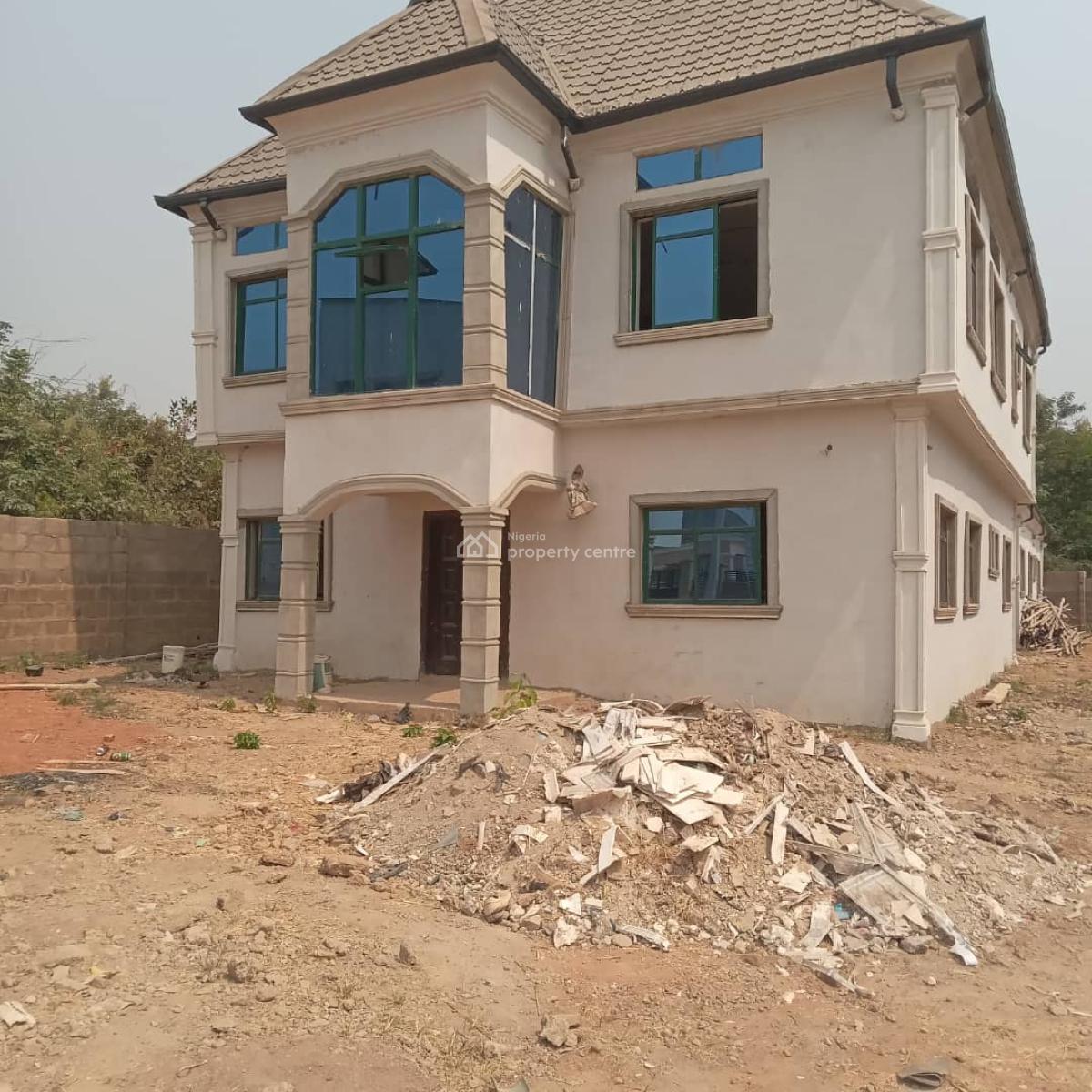 2 Units of 5 Bedroom Duplex with a Unit of 3 Bedroom Bungalow on 1400sqm Land, Federal Housing Estate, Apapa, Moniya, Ibadan, Oyo, Detached Duplex for Sale