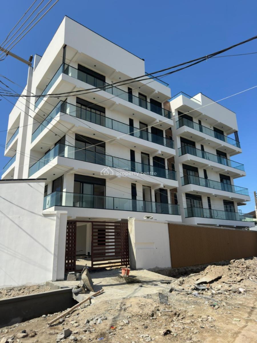 Expansive Luxury 2 Bedroom Apartment with Gym,open Rooftop and Elevato, Ikate, Lekki, Lagos, Flat / Apartment for Sale