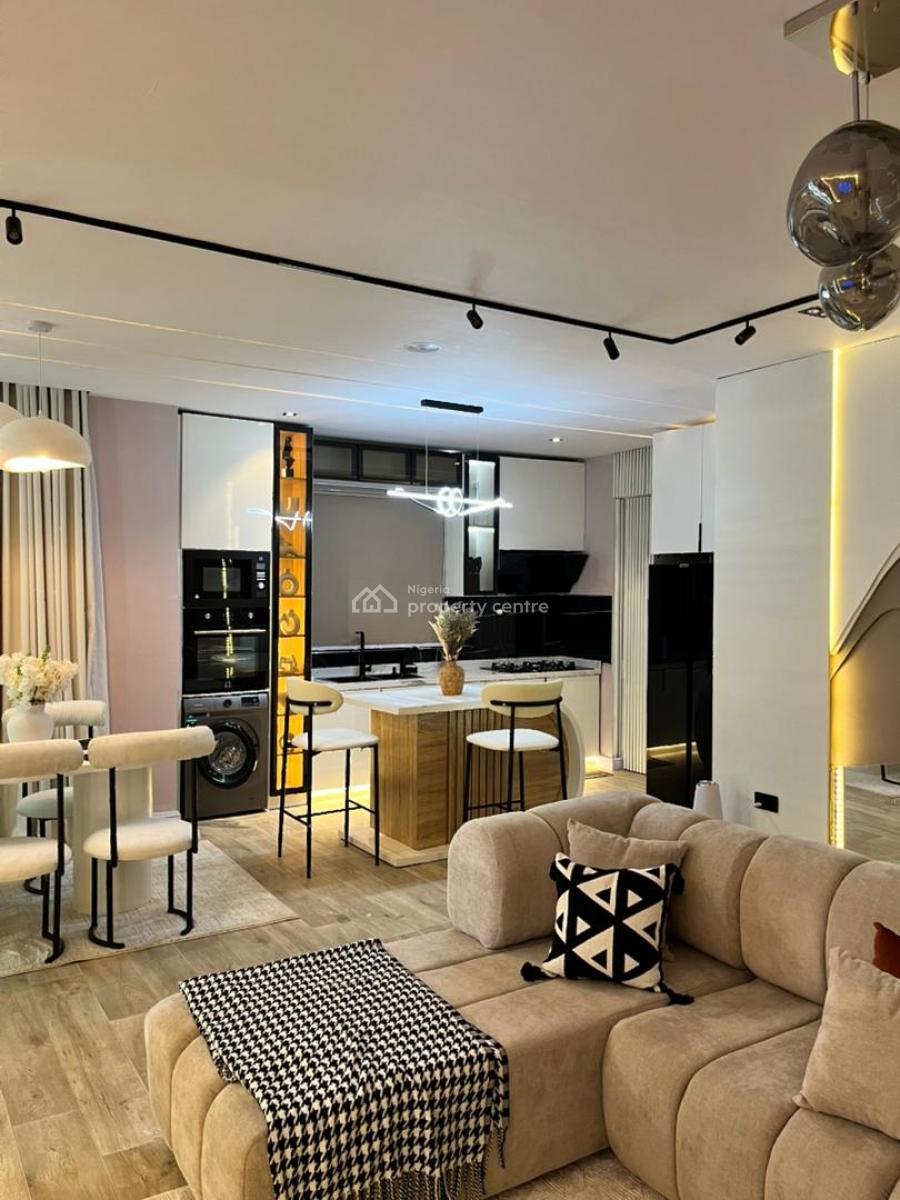 Luxury 2 Bedroom Apartment with Housekeeping and Wine Bar, Gymnasium,ps5, Walk in Pantry, Spa , Proximity to Beach, Ikate, Lekki, Lagos, Flat / Apartment Short Let