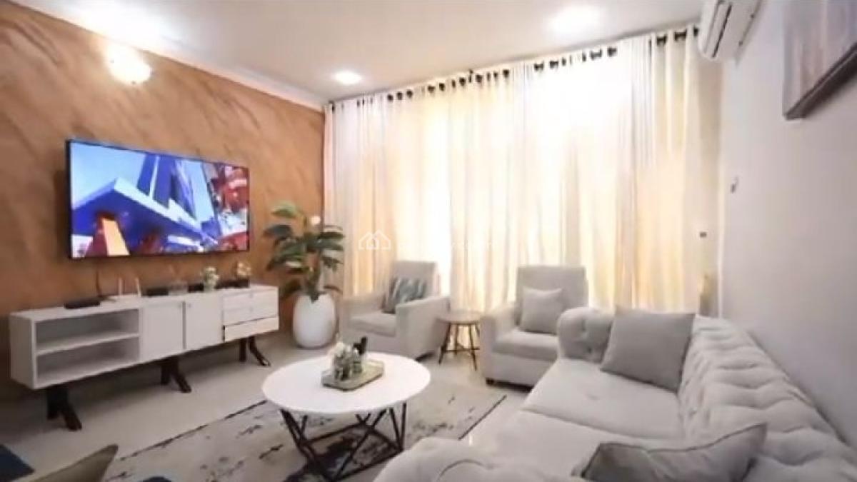 Fully Serviced & Furnished 3 Bedroom Apartment with 24hrs Power, Milverton Estate, Osapa, Lekki, Lagos, Flat / Apartment for Rent