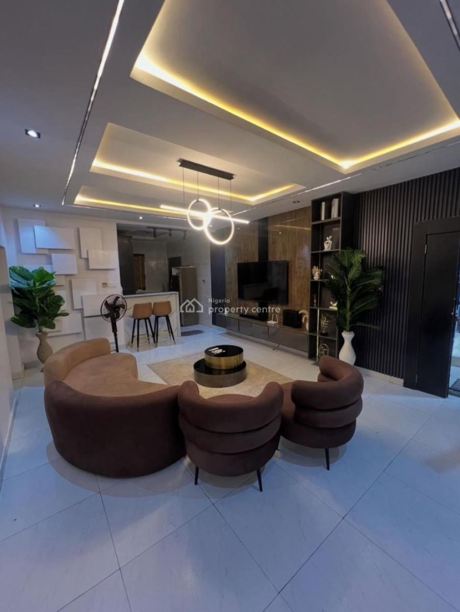 Furnished 2 Bedroom Apartment (2nd Floor), Ologolo, Lekki, Ologolo, Lekki, Lagos, Flat / Apartment for Rent