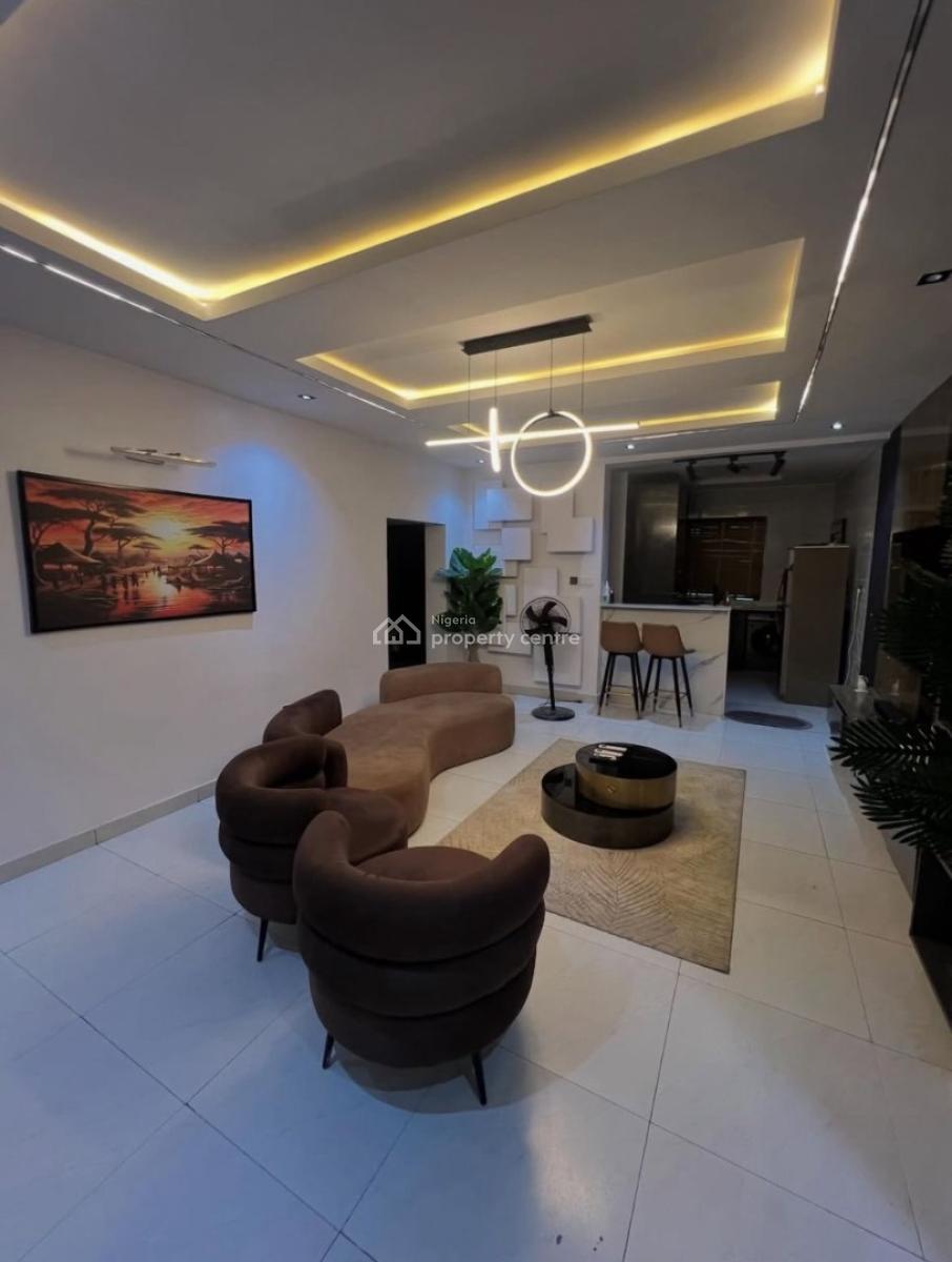 Furnished 2 Bedroom Apartment (2nd Floor), Ologolo, Lekki, Ologolo, Lekki, Lagos, Flat / Apartment for Rent