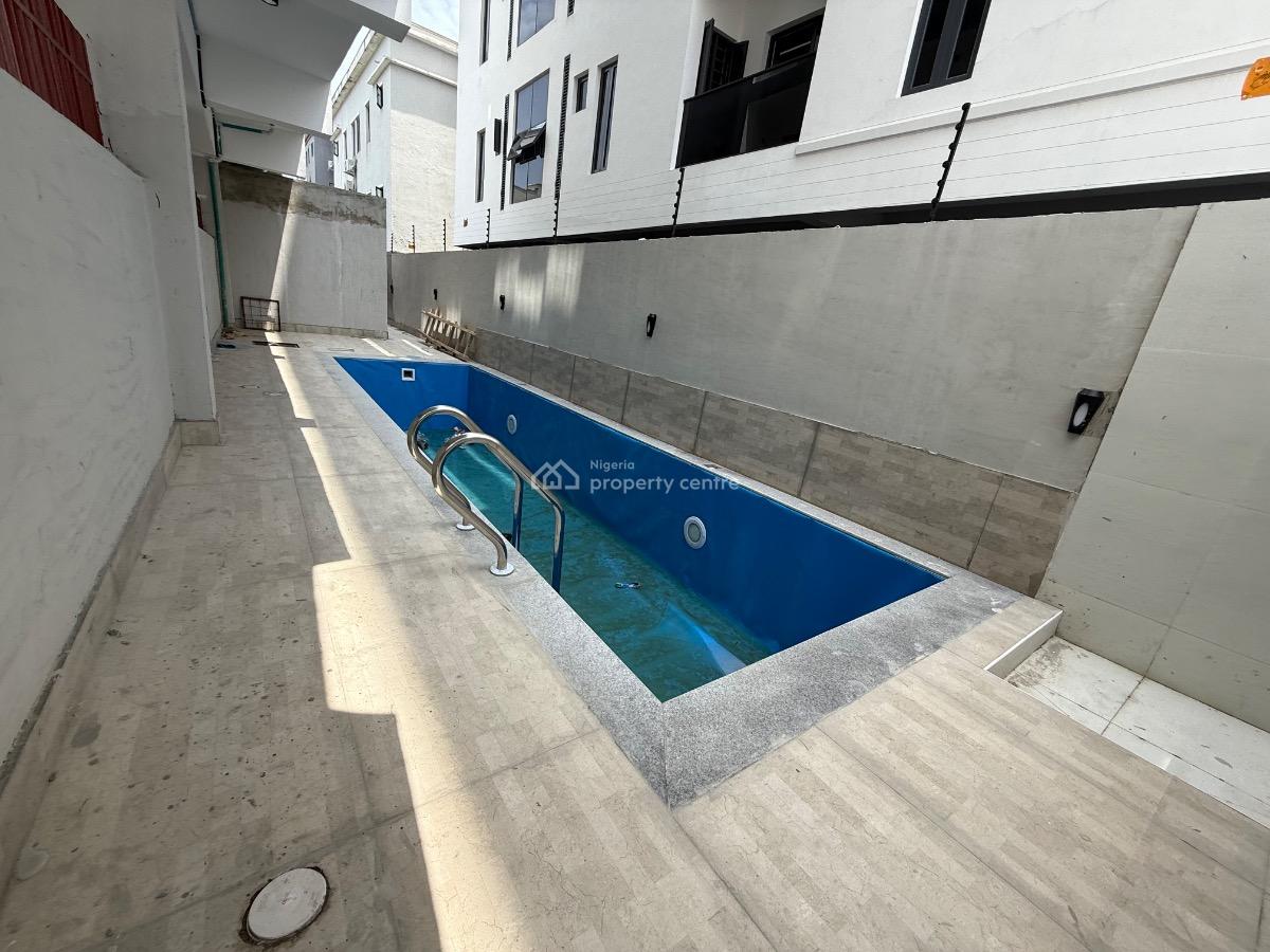 Serviced 3 Bedroom Penthouse with Elevator, Swimming Pool and Gym, Ikate By Lekki Phase 1, Ikate, Lekki, Lagos, Block of Flats for Sale