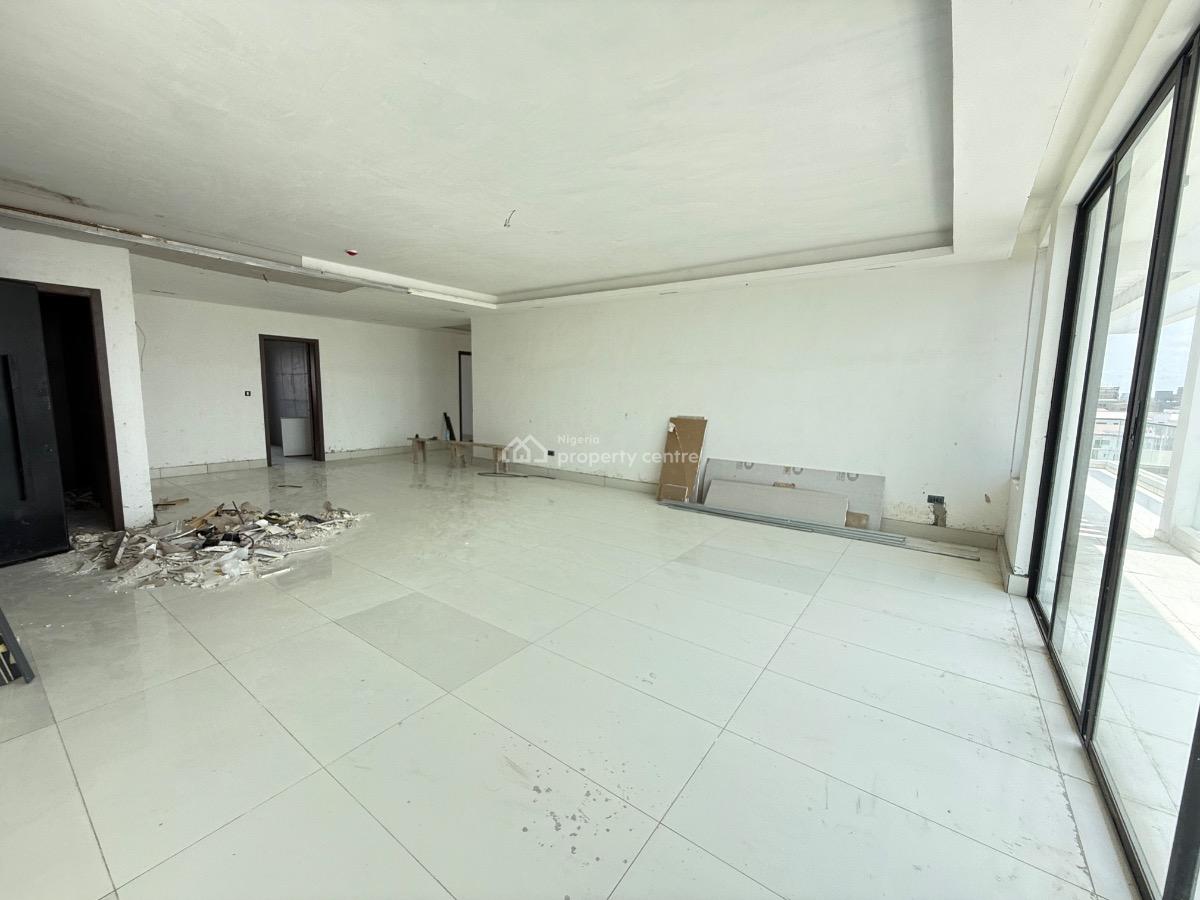 Serviced 3 Bedroom Penthouse with Elevator, Swimming Pool and Gym, Ikate By Lekki Phase 1, Ikate, Lekki, Lagos, Block of Flats for Sale