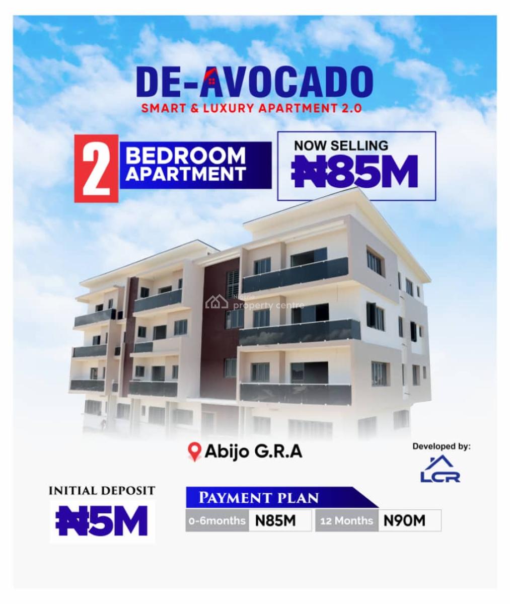 Global Certificate of Occupancy, De-avocado Estate, Abijo, Lekki, Lagos, Block of Flats for Sale
