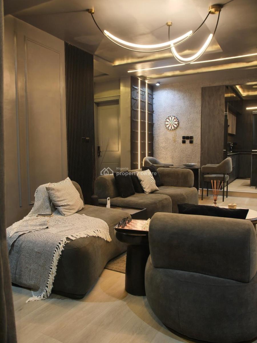 Luxury and Spacious 2 Bedroom Apartment with Pool and Elevators, Lekki Phase 1, Lekki, Lagos, Flat / Apartment Short Let