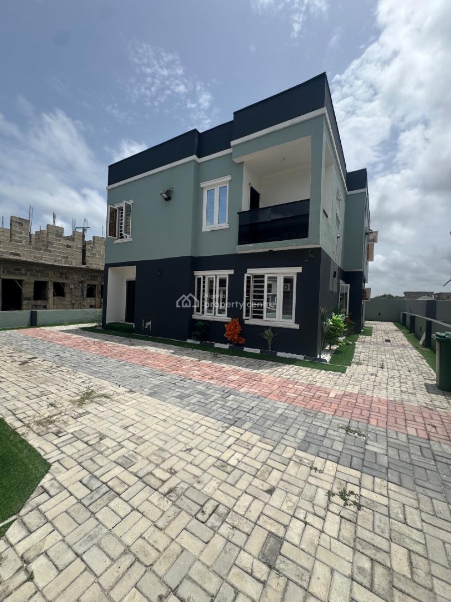 Standard 4 Bedroom Detached Duplex with Bq, Oribanwa Ibeju Lekki Lagos, Oribanwa, Ibeju Lekki, Lagos, Detached Duplex for Rent