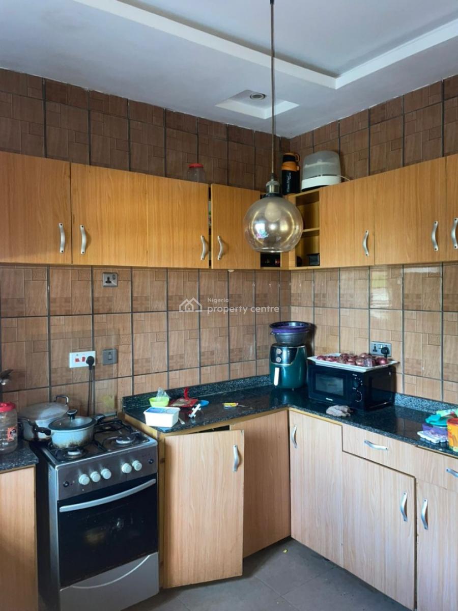 Sharp 3 Bedroom Bungalow Alone in Compound in a Secured Estate, Sangotedo, Sangotedo, Ajah, Lagos, Flat / Apartment for Rent