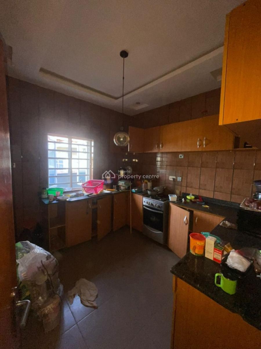 Sharp 3 Bedroom Bungalow Alone in Compound in a Secured Estate, Sangotedo, Sangotedo, Ajah, Lagos, Flat / Apartment for Rent