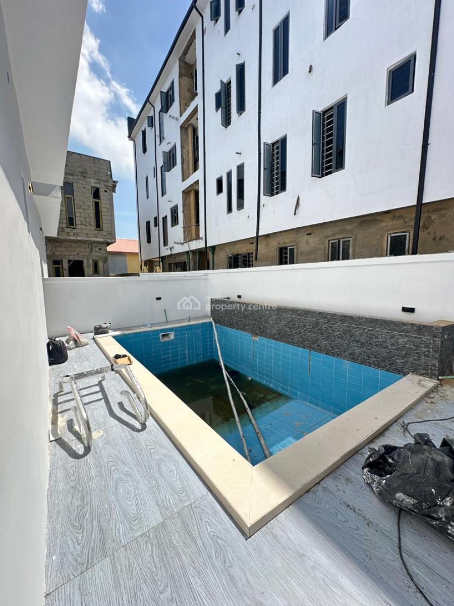 Elegant Spacious 5 Bedroom Fully Detached Duplex with Bq & Pool, Vgc, Lekki, Lagos, Detached Duplex for Sale