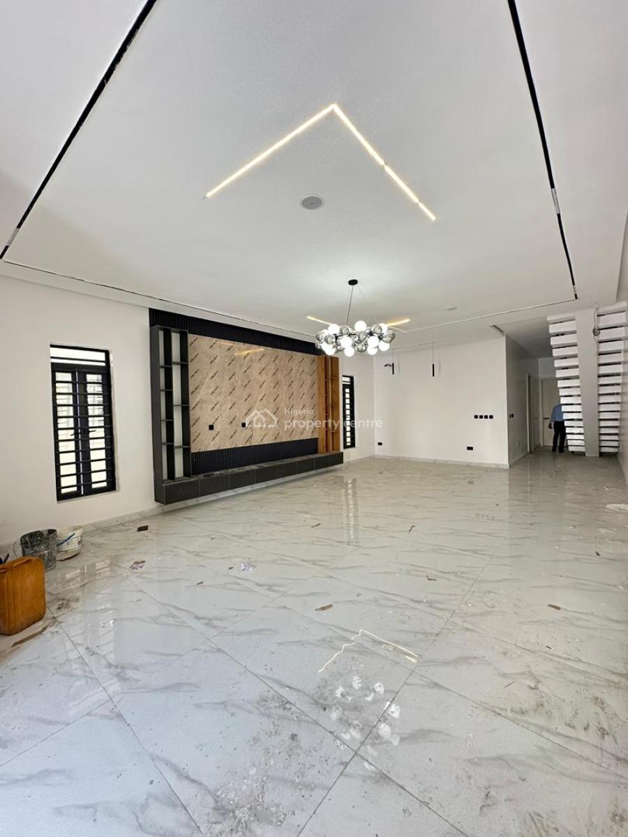 Elegant Spacious 5 Bedroom Fully Detached Duplex with Bq & Pool, Vgc, Lekki, Lagos, Detached Duplex for Sale