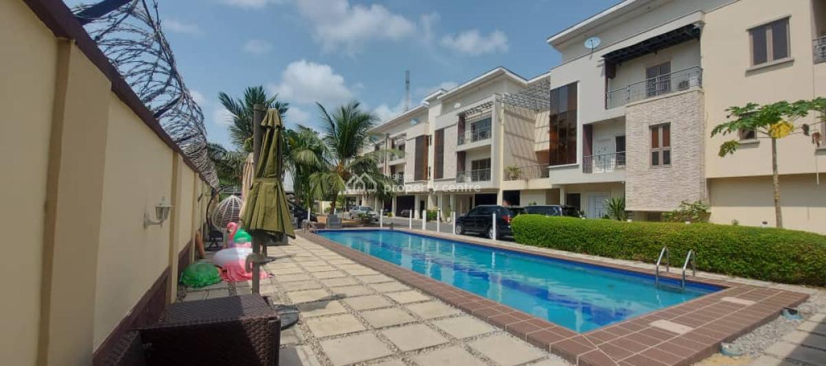 Furnished 4-bedroom Terraced House in a Prime Location in Old Ikoyi, Old Ikoyi, Ikoyi, Lagos, Terraced Duplex for Rent