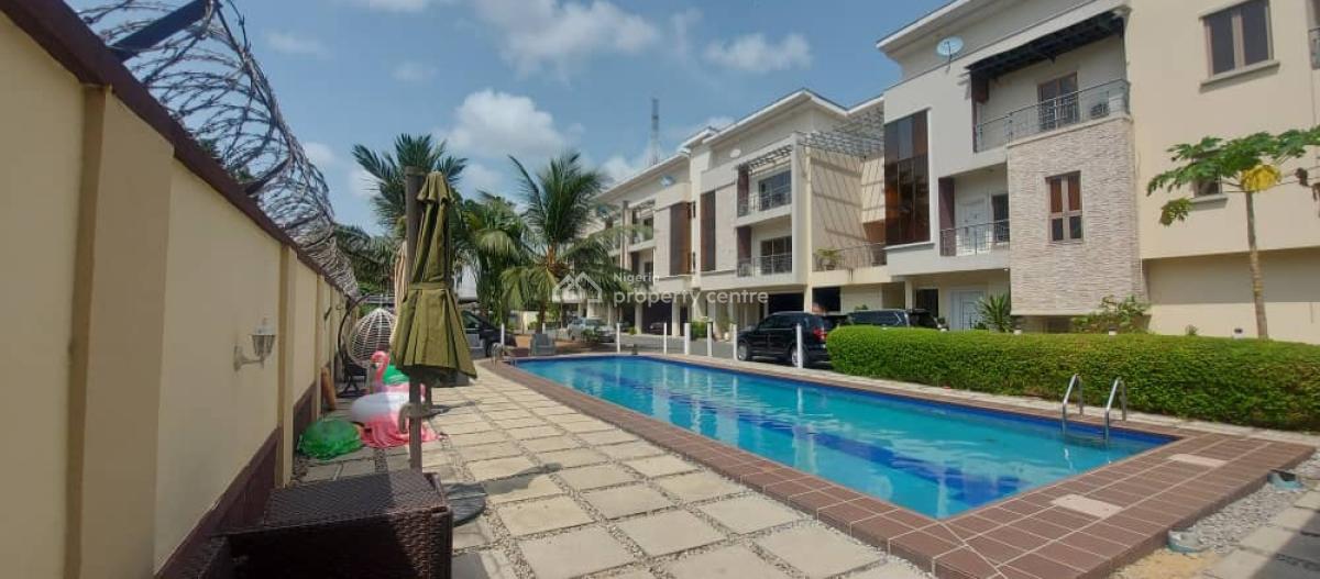 Furnished 4-bedroom Terraced House in a Prime Location in Old Ikoyi, Old Ikoyi, Ikoyi, Lagos, Terraced Duplex for Rent