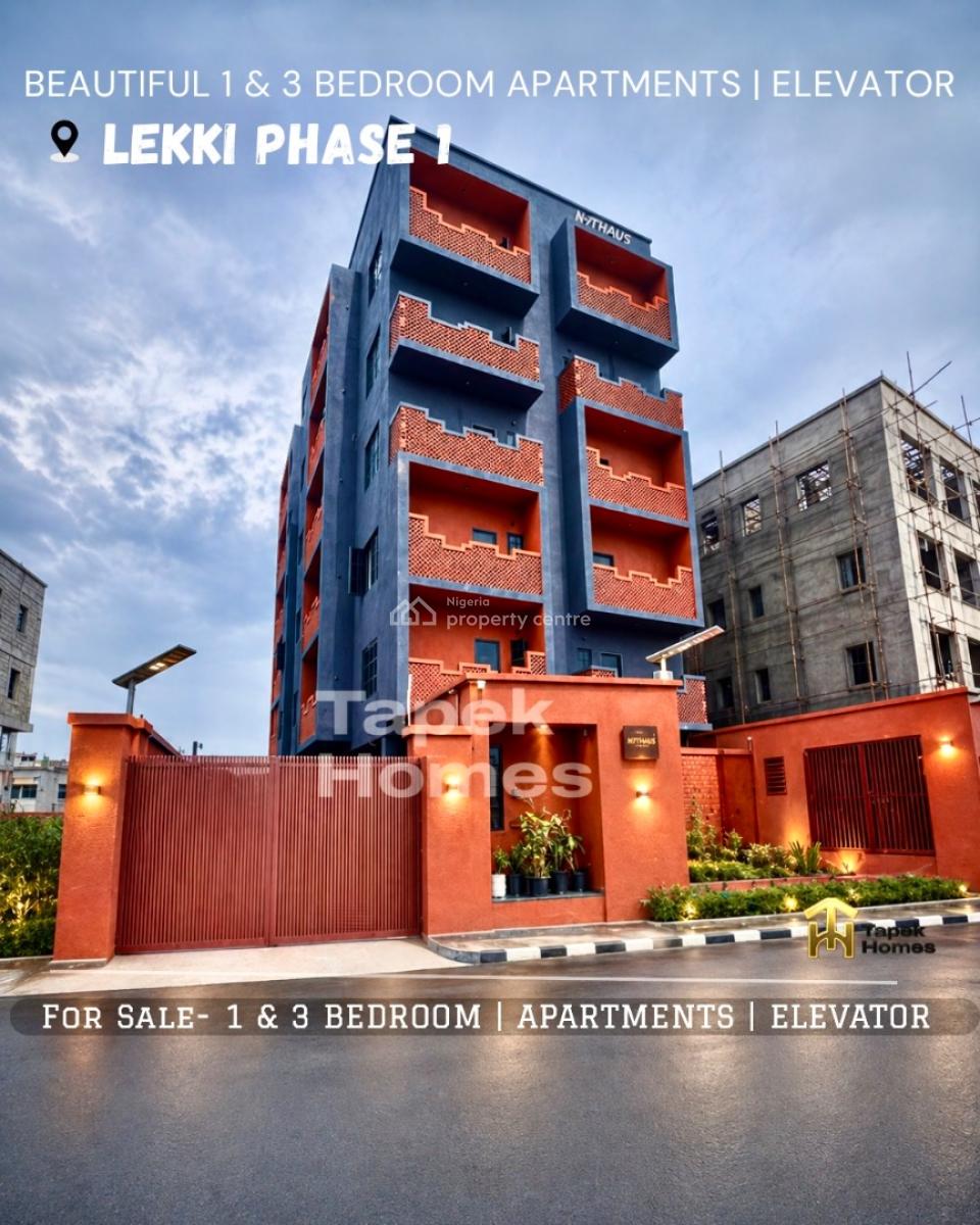 Architectural 1 & 3 Bedroom Apartment, Lekki Phase 1, Lekki, Lagos, Flat / Apartment for Sale