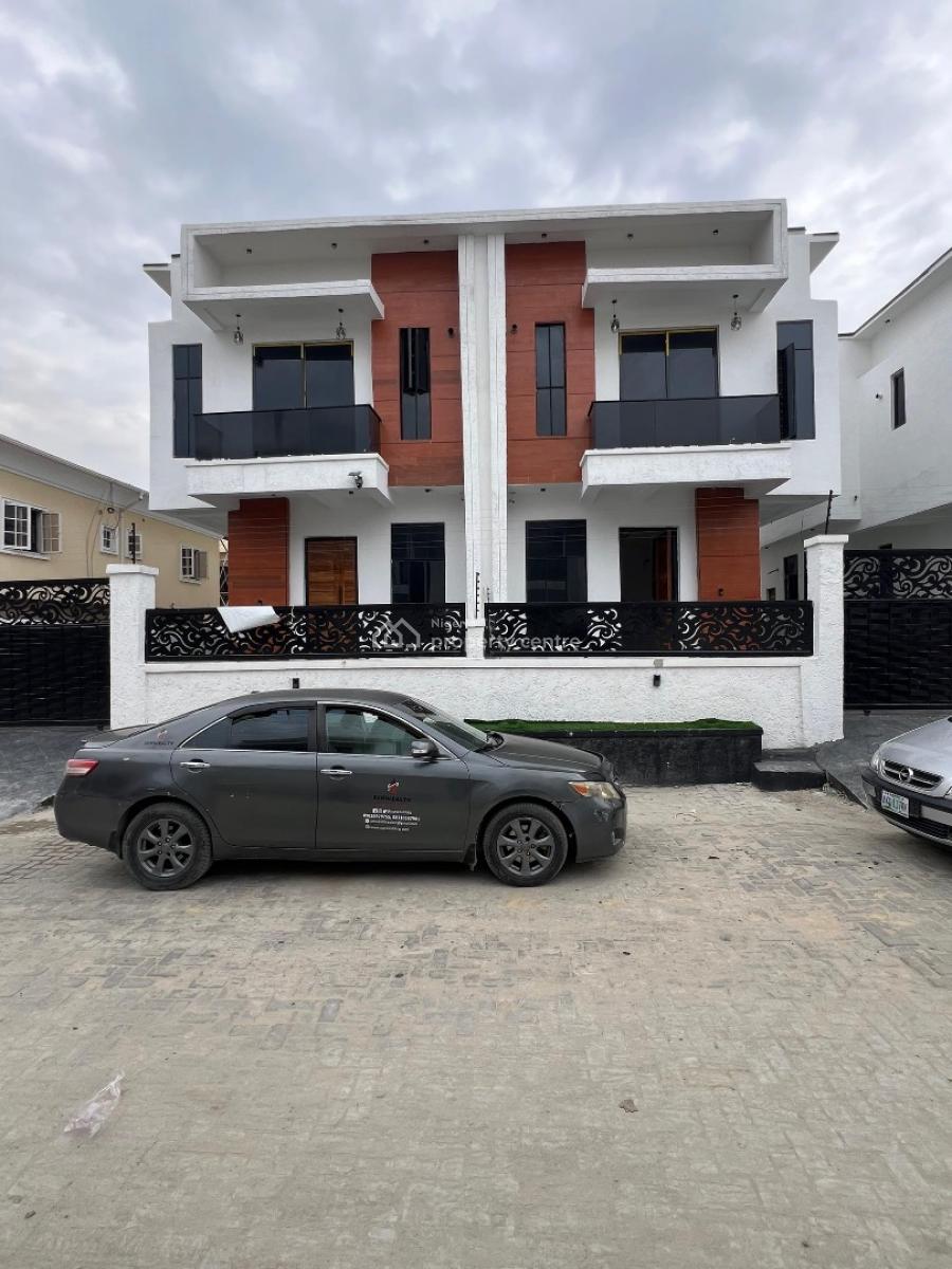 Contemporary 4 Bedroom Semi Detached Duplex, Ajah, Lagos, Detached Duplex for Sale