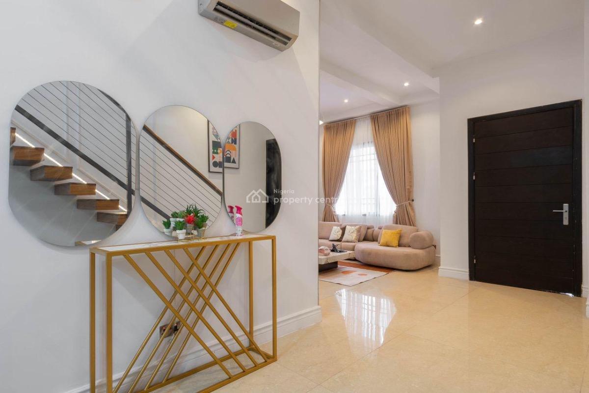 Furnished 4 Bedroom Semi Detached Duplex with Bq, Lekki Phase 1, Lekki, Lagos, Semi-detached Duplex for Rent