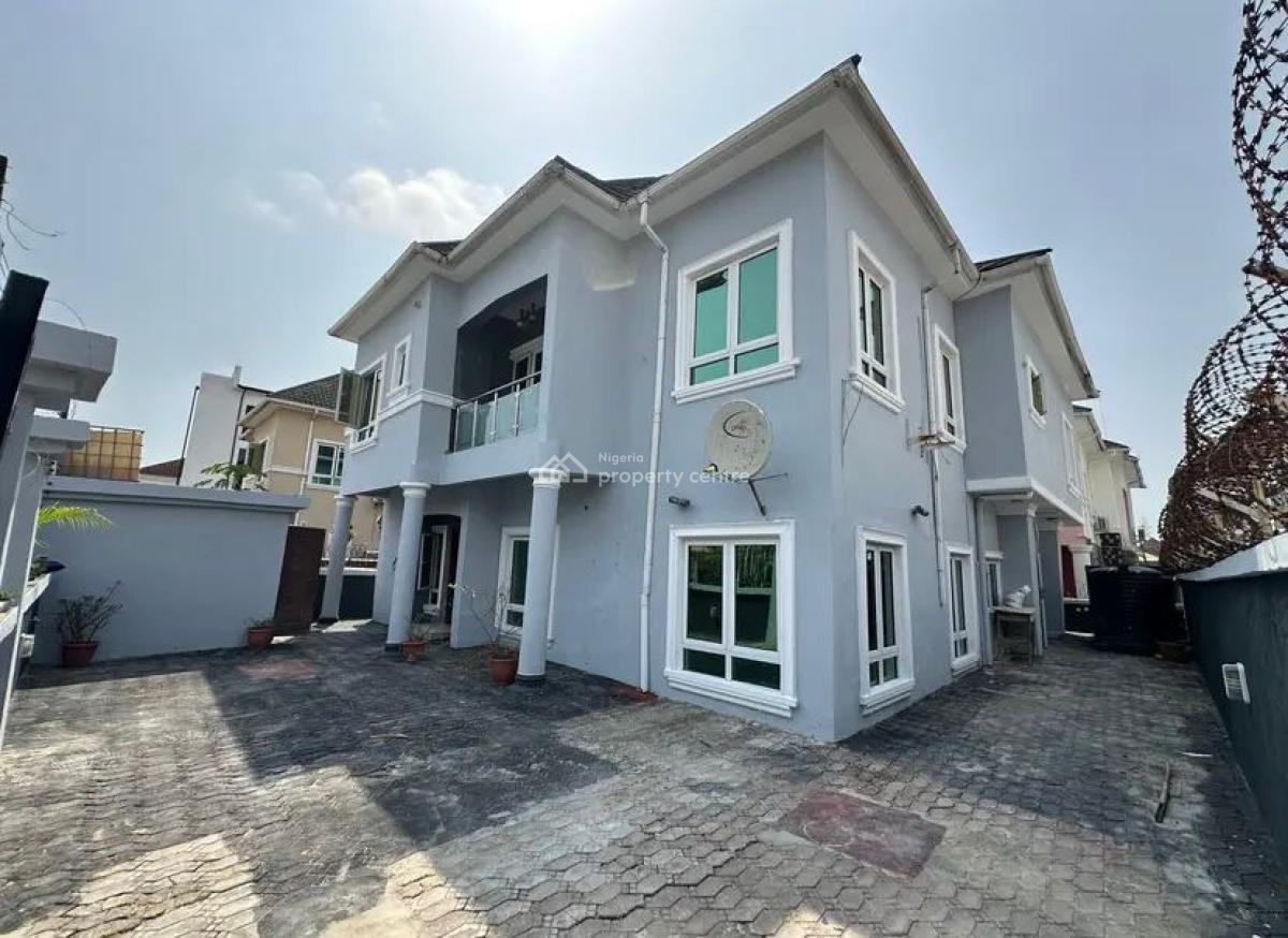 Luxury 6bedrooms Fully Detached Duplex with a Bq, Chevron Lekki, Lekki, Lagos, Detached Duplex for Sale