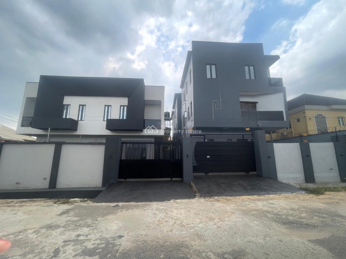 4 Bedroom Fully/ Semi Detached Duplex with a, Ikeja, Ikeja, Lagos, Detached Duplex for Sale