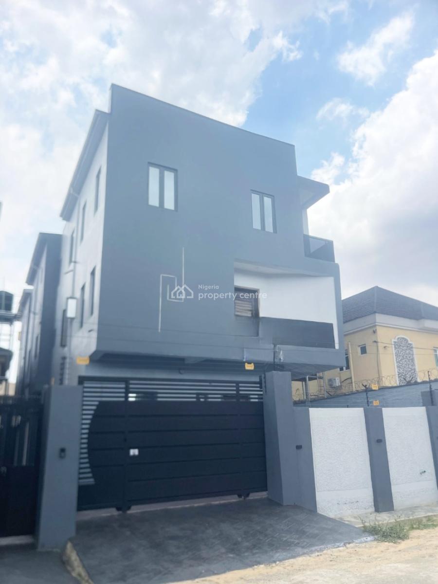 4 Bedroom Fully/ Semi Detached Duplex with a, Ikeja, Ikeja, Lagos, Detached Duplex for Sale