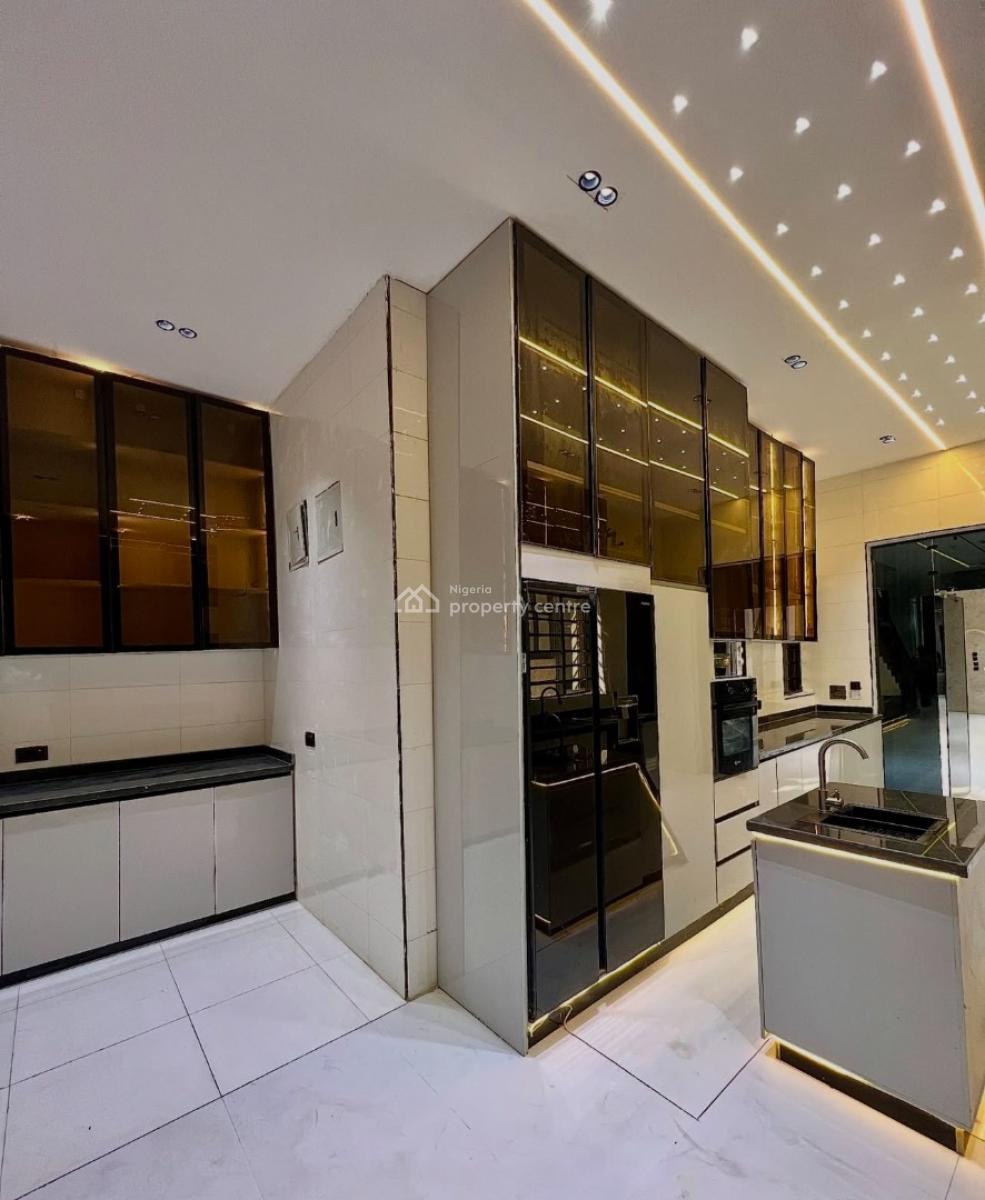 Luxury 5 Bedroom Fully Detached Swimming Pool Duplex with Bq, Secure Estate at Chevron Lekki, Lekki, Lagos, Detached Duplex for Sale