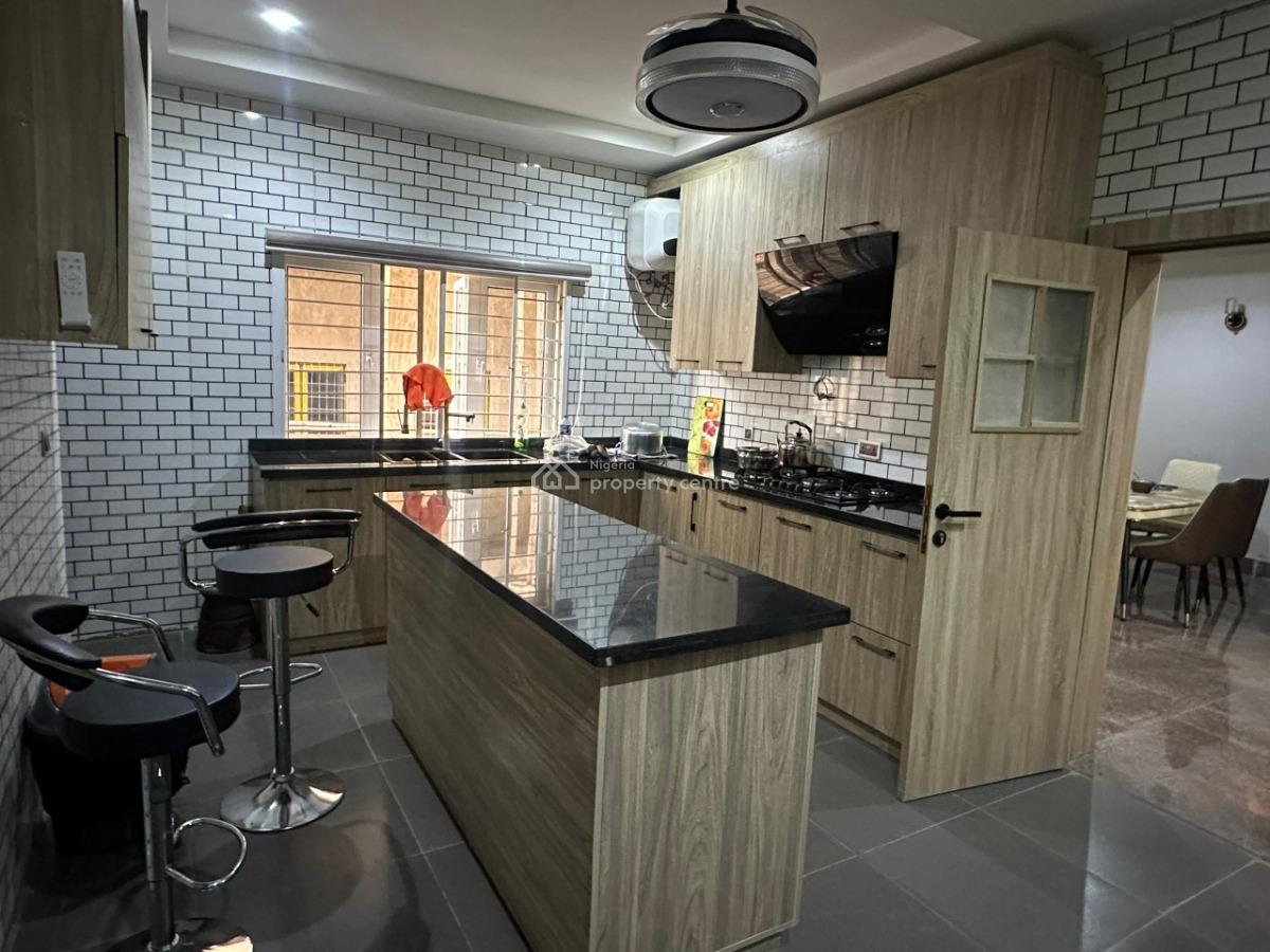 Luxury Fully Furnished  1 Bedroom Flat, Ground Floor, By Godap( Fully Tarred Rd), Life Camp, Abuja, Flat / Apartment for Rent