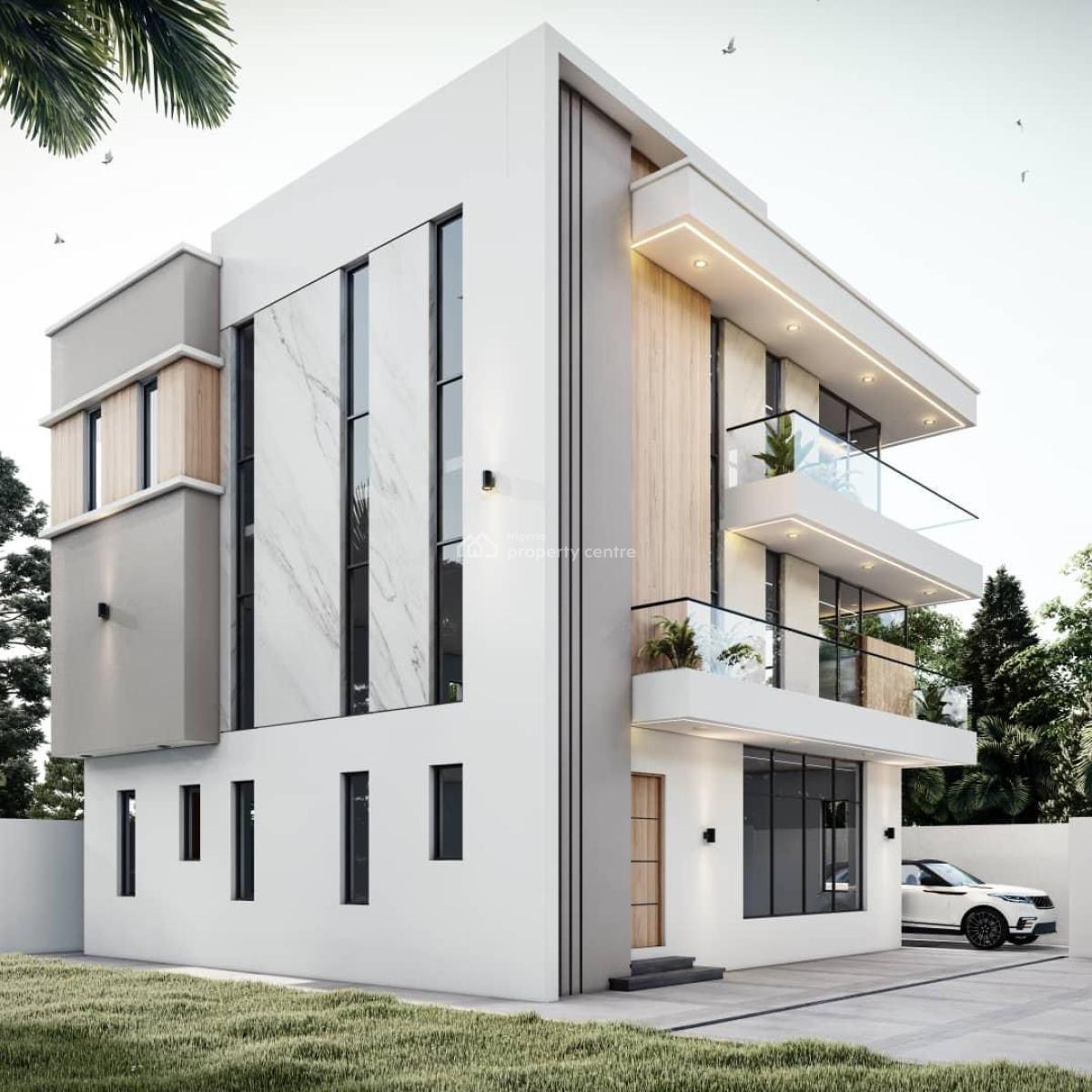 Newly Built 5 Bedroom Fully Detached Duplex with a Room Bq, Omole Phase 2, Ikeja, Lagos, Detached Duplex for Sale