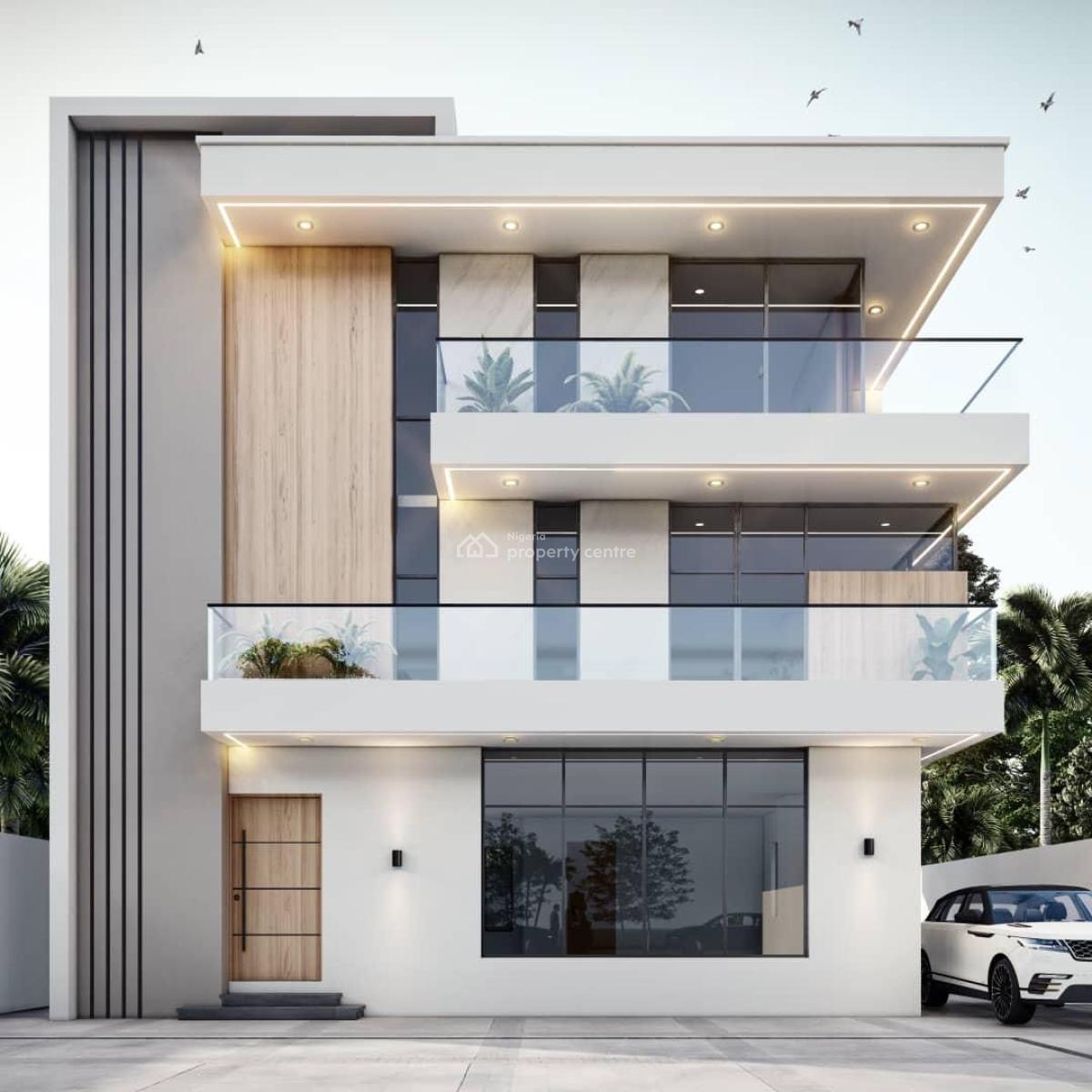 Newly Built 5 Bedroom Fully Detached Duplex with a Room Bq, Omole Phase 2, Ikeja, Lagos, Detached Duplex for Sale