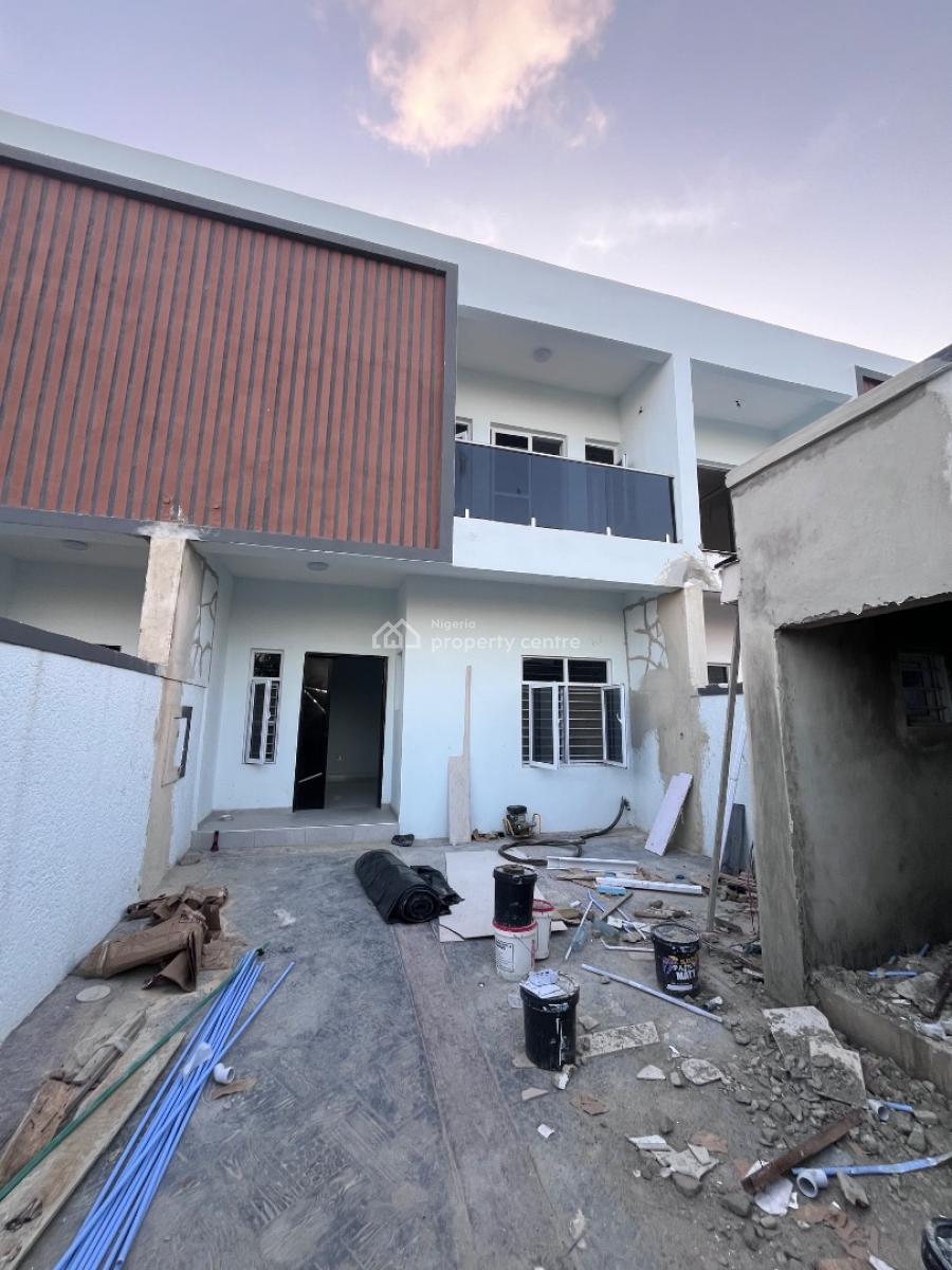 Uniquely Designed and Well Built 4 Bedroom House with Bq and Gatehouse, Lekki Scheme 2 Ogombo Road Ajah Lagos Nigeria, Lekki Phase 2, Lekki, Lagos, Semi-detached Duplex for Sale