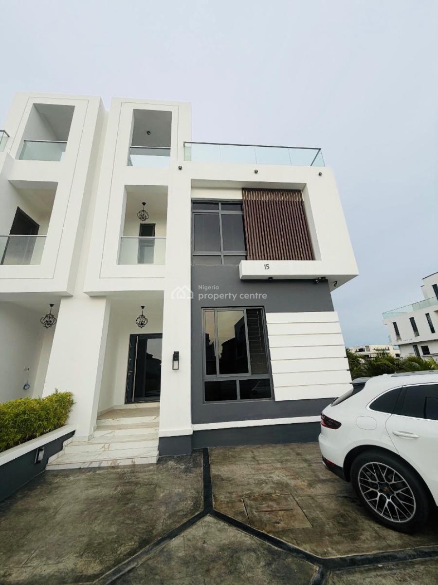 5-bedroom Semi-detached Home, Cowrie Creek Estate, Ikate, Lekki, Lagos, Semi-detached Duplex for Sale