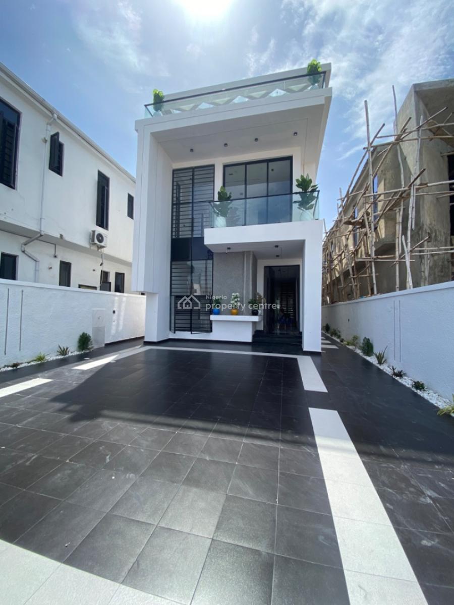 a Contemporary 5 Bedrooms Detached Duplex with a Swimming Pool, Lekki -lagos -nigeria, Ikota, Lekki, Lagos, Detached Duplex for Sale