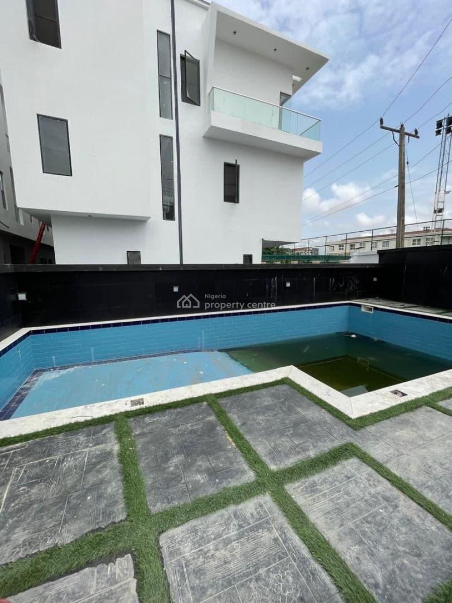 4-bedroom Terrace Duplex with Bq, Ikate, Lekki, Lagos, Terraced Duplex for Rent