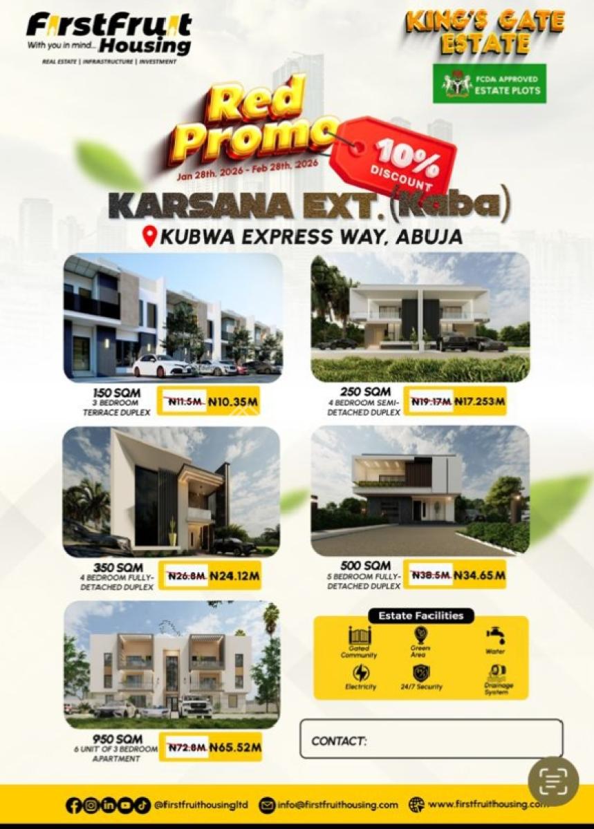 Buy & Build Estate Land, Plot 7, Off Kubwa Expressway, Cadastral Zone D12, Kaba District,la Fct, Kubwa, Abuja, Residential Land for Sale