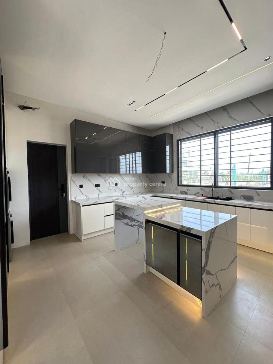 Magnificent 5 Bedroom Fully Detached Duplex with Bq, Pool & Cinema, Chevron, Lekki, Lagos, Detached Duplex for Sale