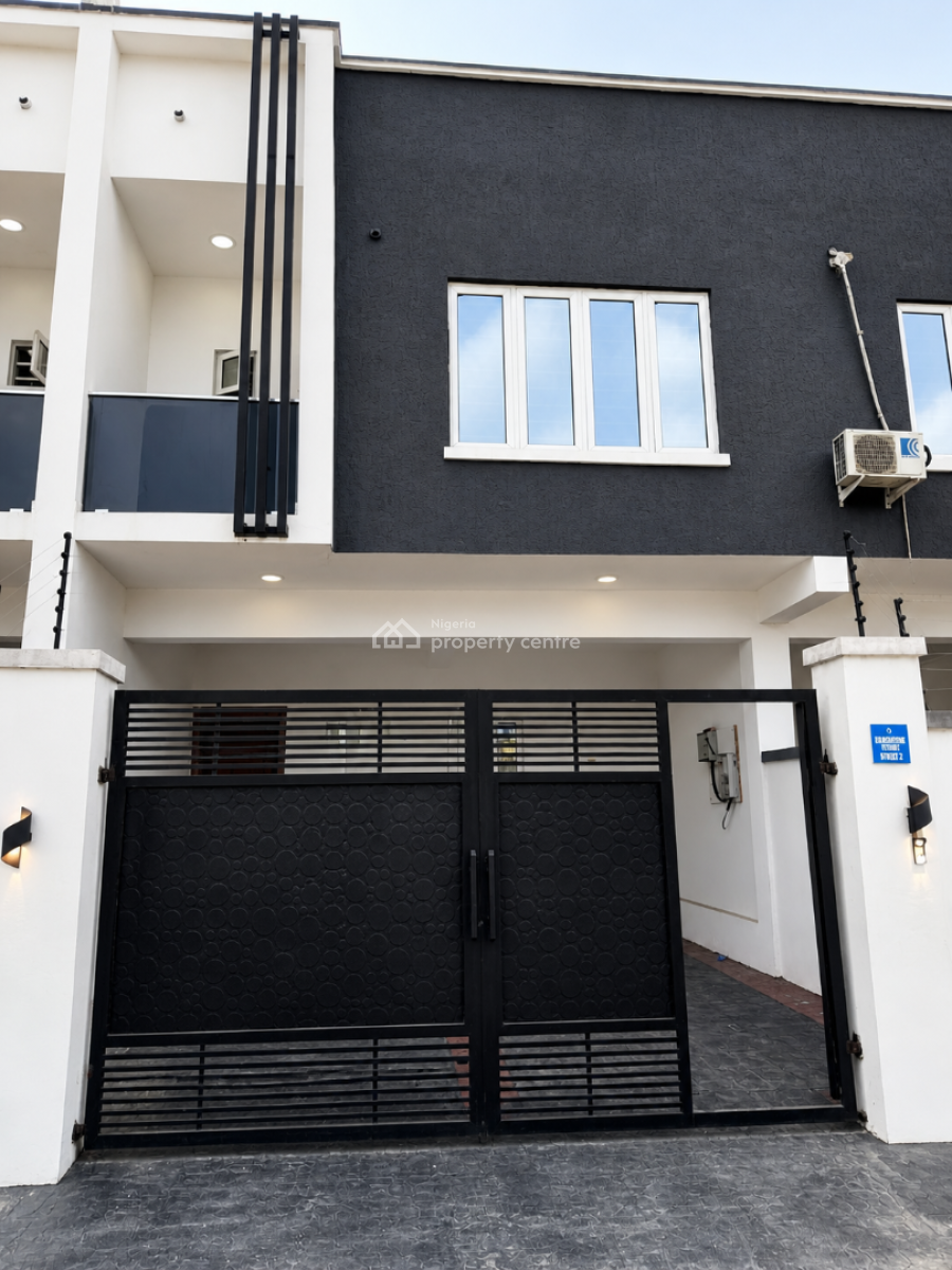 Private Self Compound 3 Bedroom Terrace Duplex, Abraham Adesanya, Ajah, Lagos, Terraced Duplex for Sale