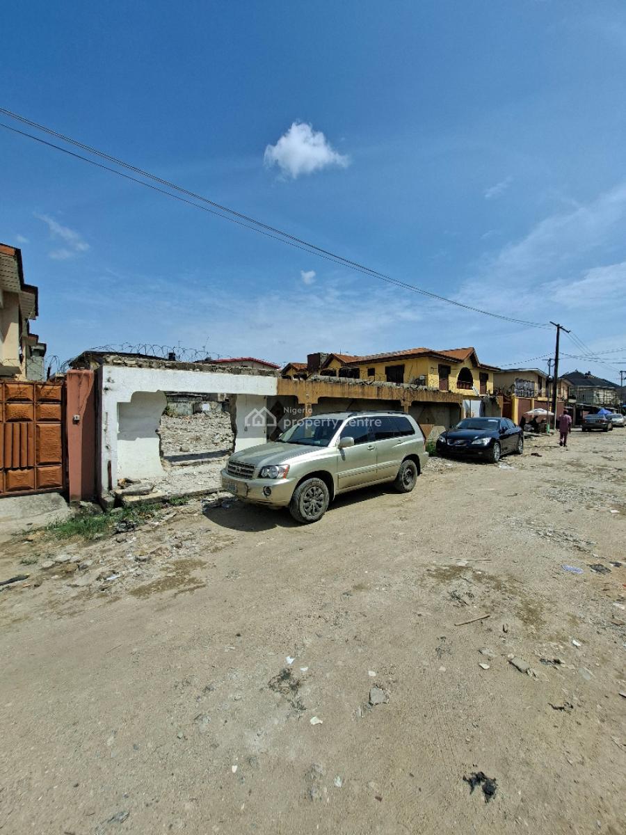 Large Dry Land with Comfort, Bayo Oyewole, Ago Palace, Isolo, Lagos, Mixed-use Land for Sale