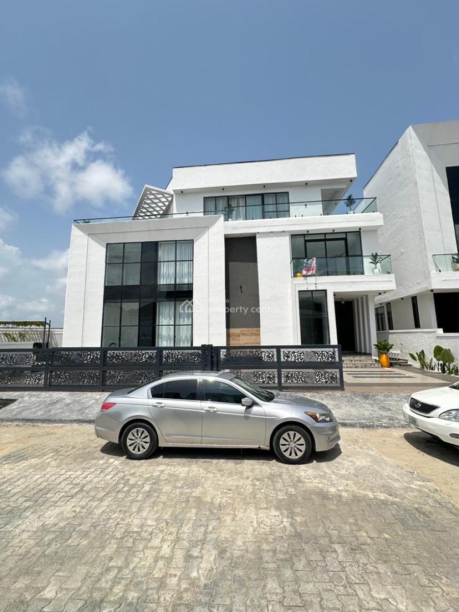 Outstanding Spacious 5 Bedroom Fully Detached Duplex with Bq, Gym, & Pool, Chevron, Lekki, Lagos, Detached Duplex for Sale