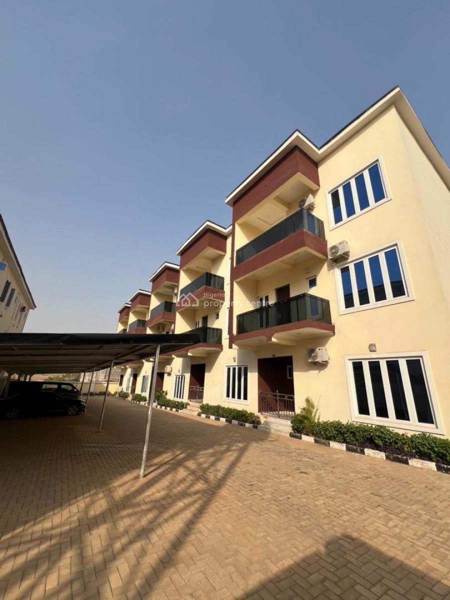 Spacious Four Bedrooms Terraced Duplex with Bq, Gaduwa, Abuja, Terraced Duplex for Rent