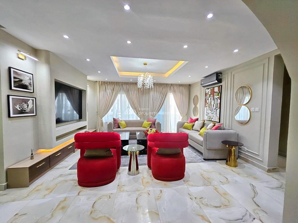 Beautiful Luxury 3-bedroom Apartment with a Maid Room., Banana Island, Ikoyi, Lagos, House for Rent